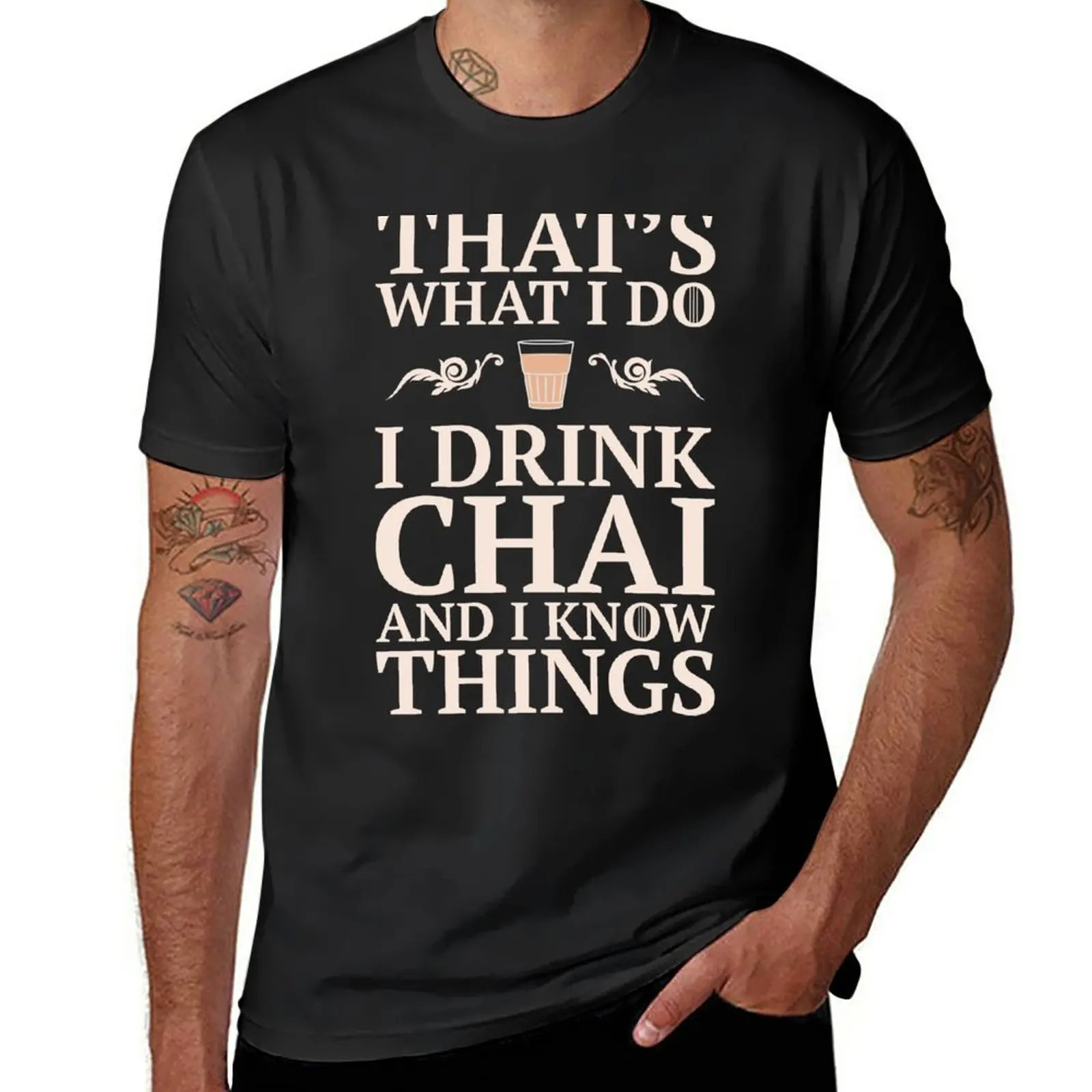

Desi Knows Things T-Shirt funnys tees blanks mens t shirts