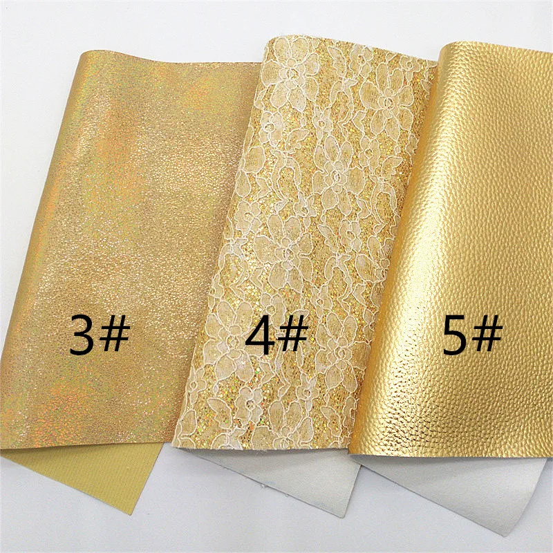 Gold Glitter Wrapping Paper