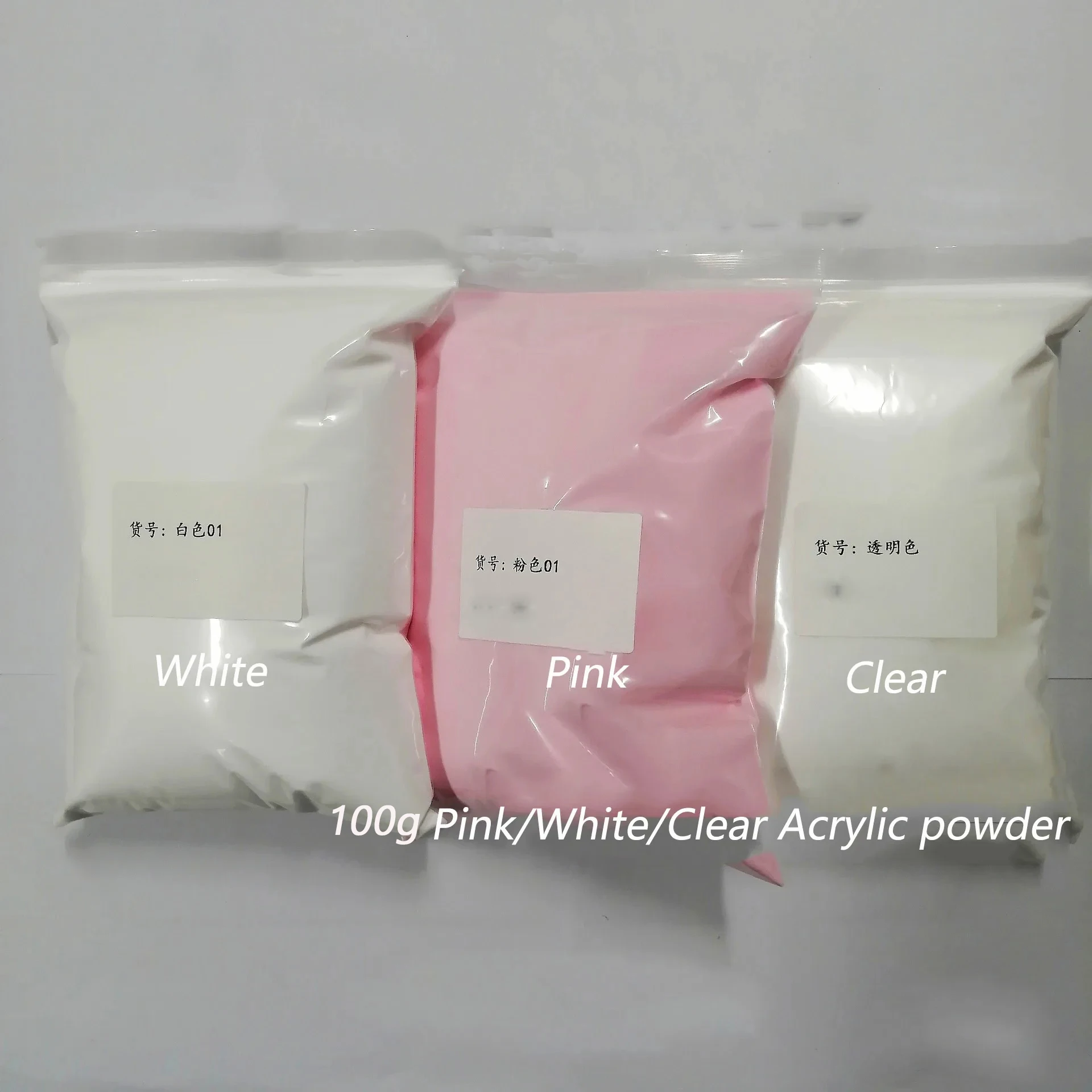 Acrylic Nail Powder for Nail Carving Extension 100g/Bag