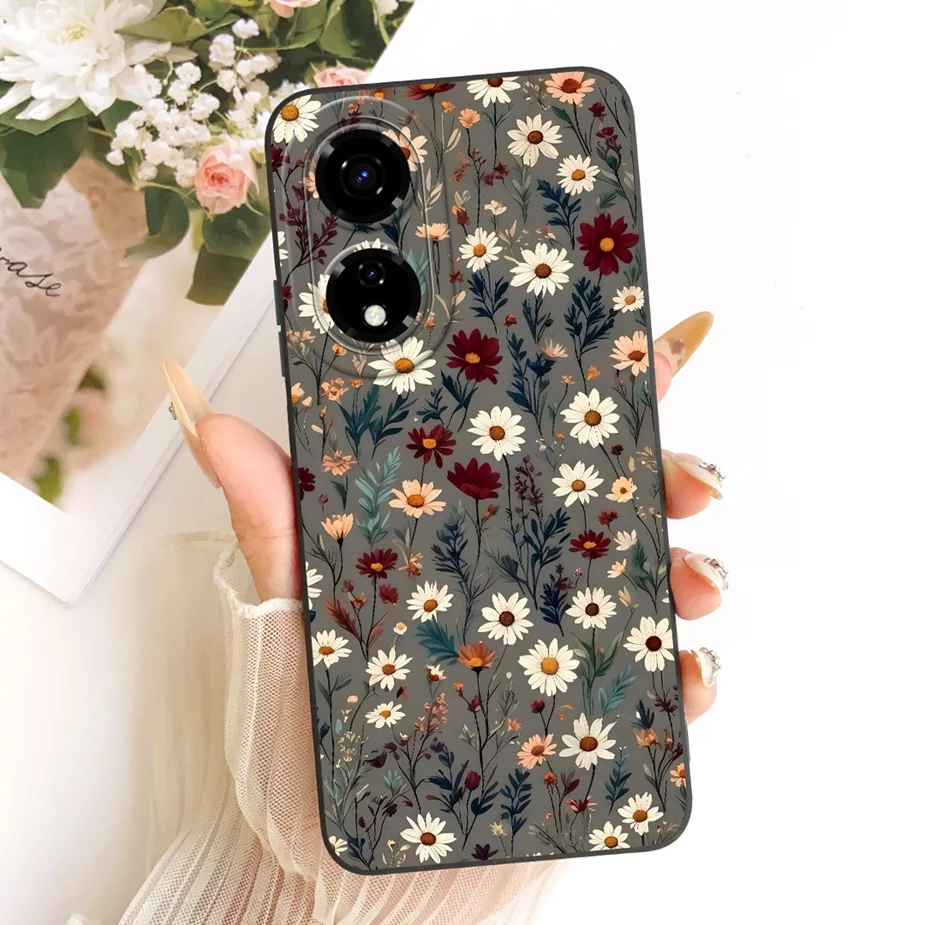 Luxury Love Heart Painted Soft Silicone Case - Stylish Protective Cover