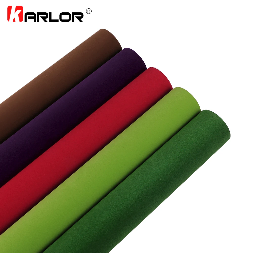 10/30*100cm Suede Vinyl Film Velvet Fabric Car Change Color Sticker Adhesive DIY Decoration Decal Auto Motorcycle Accessories