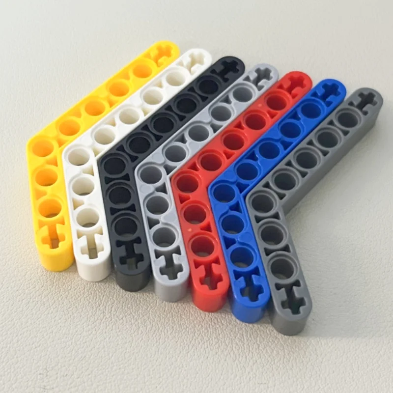 테크니컬 MOC DIY 선물 빌딩 블록, 6629 수정된 구부러진 두꺼운 브릭 장..