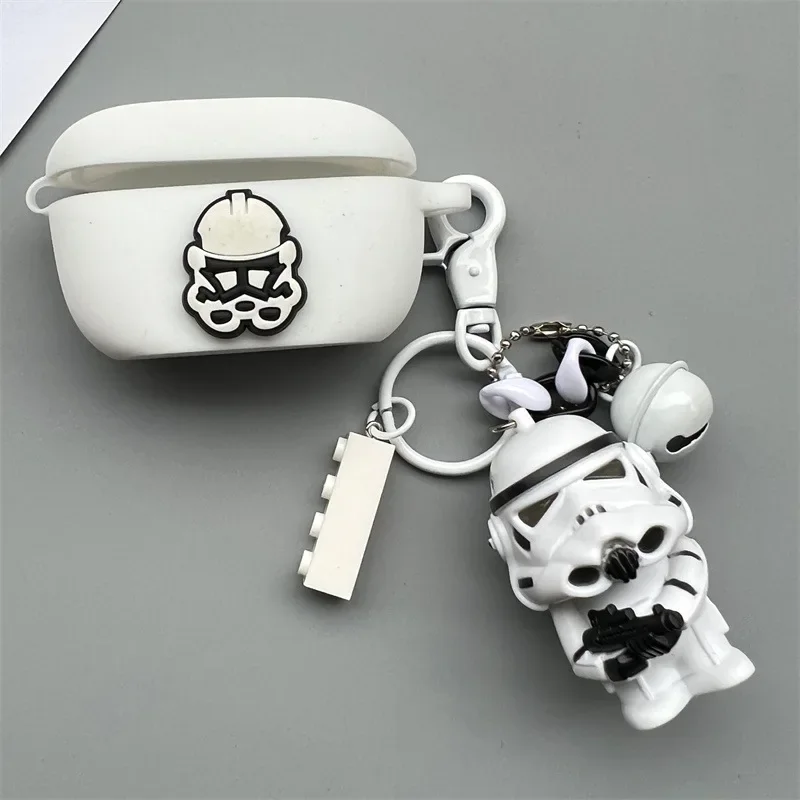 Cartoon Silicone Soft Protective Keychain Case