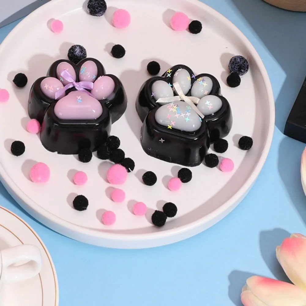New Cute Squeeze Cat Paw Toys Sticky TPR Decompressing Toy Relief Relax Toys Funny Gift Squeeze Toy 4