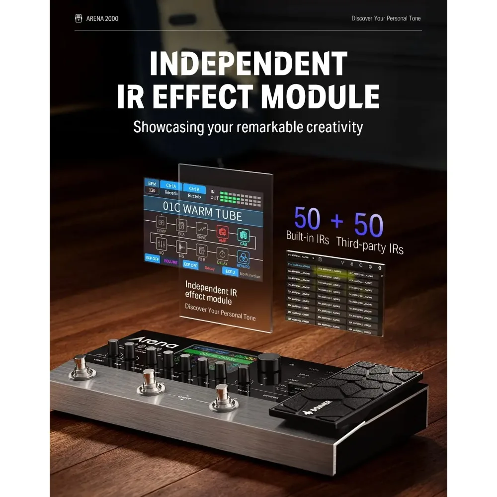 Donner Arena 2000 マルチエフェクター Arena 2000 マルチエフェクター 278種エフェクト 150プリセット