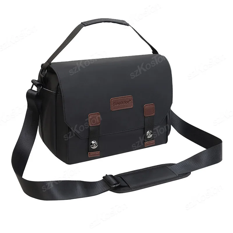 Vielseitige Kamera Umhängetasche Fotografie Reise Umhängetasche Zubehör Tragbare Reise DSLR Sling Tasche Für Sony Canon – Detail 17