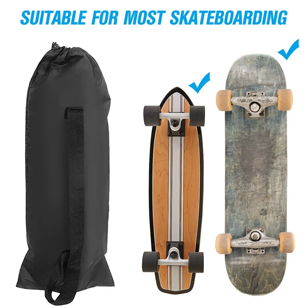 Borsa Skateboard SOONHUA Impermeabile - Zaino Per Longboard Fino A 46 Pollici, Tessuto Oxford 600D, 120x30x15 Cm - Trasporto Facile