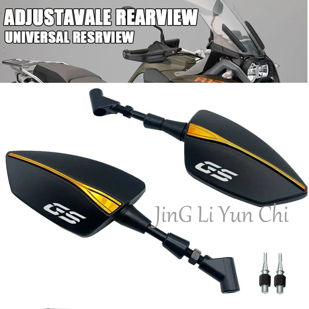 

For BMW R1200GS R1250GS F750GS F650GS F800GS F850GS LC ADV Motorcycle Adjustabale Side Rearview Mirrors Universal Rearview