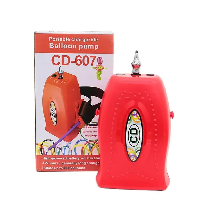 Inflator Longo sem Fio Portátil do Balão Bomba de ar Carregável Espetáculo Mágico do Balão Espetáculo Mágico do Balão ca 100240v