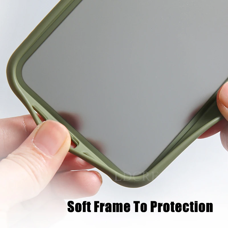 Silicone Translucent Matte Rubber Protector Case