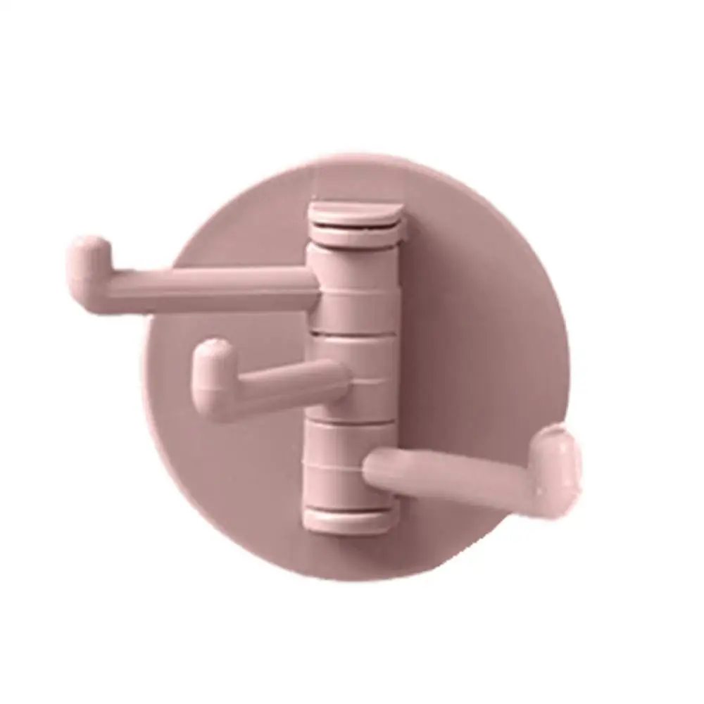 3 Branch Rotating Adhesive Wall Hook