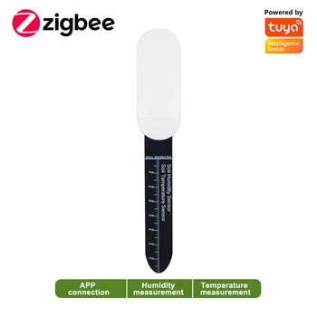 Tuya Zigbee Temperature Humidity Moisture Detector Smart Soil Tester Moisture Sensor Phone App RealTime Monitor for Home Garden 1