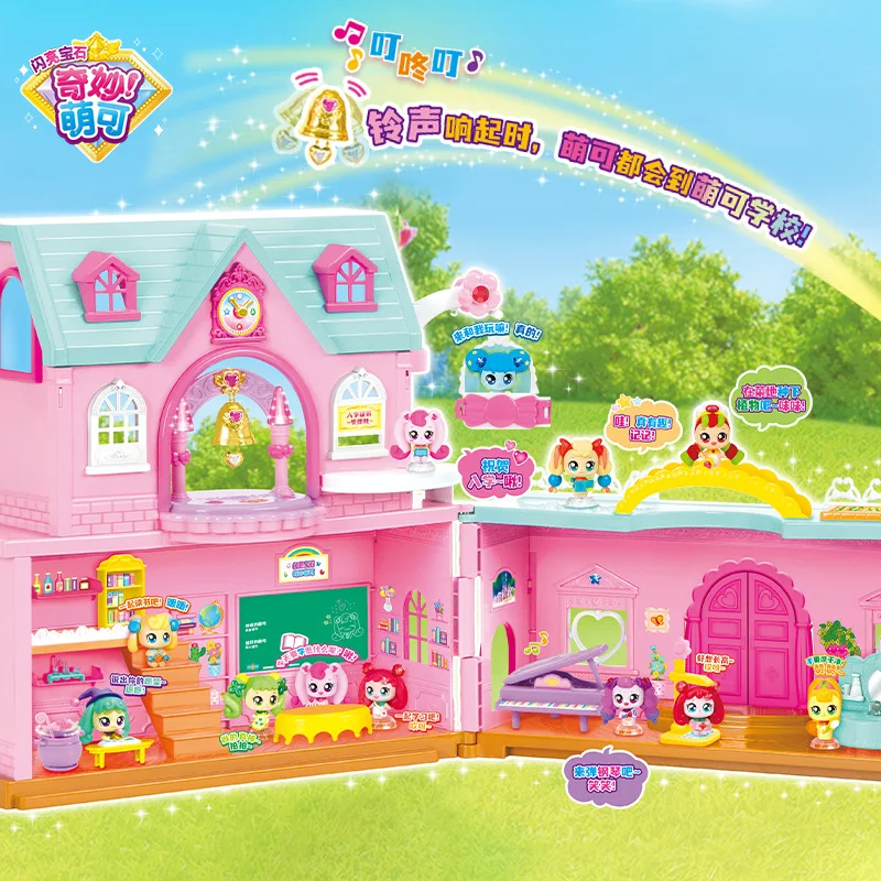 Catch！Teenieping Amine Figures Heartsping Figures Classroom Model Play House Toys Children Toys Birthday Gifts Customized