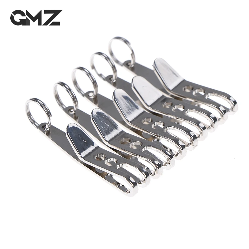 

Кольцо-карабин из нержавеющей стали, 5 шт.