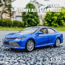 

1/32 TOYOTA Camry Alloy Car Model Diecasts Metal Toy Vehicles Car Model Simulation Sound and Light Collection Childrens Toy Gift
