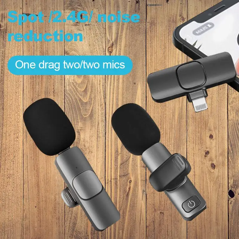 

Lavalier Microphone Ultimate Audio Experience Dual Channel Wireless With Built In Reverb For Crystal Clear Sound