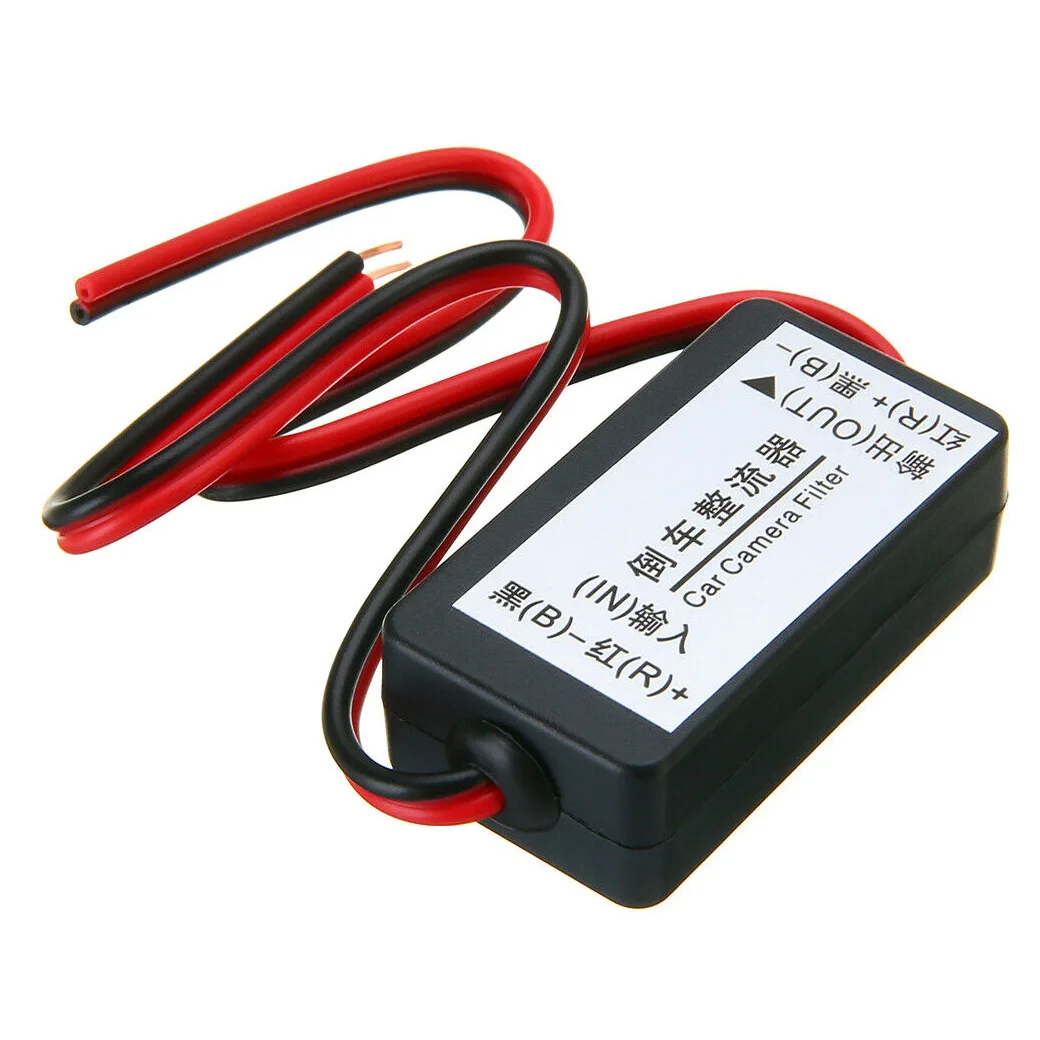 

12V DC Power Relay Capacitor Filter Rectifier for Car Rear View Backup