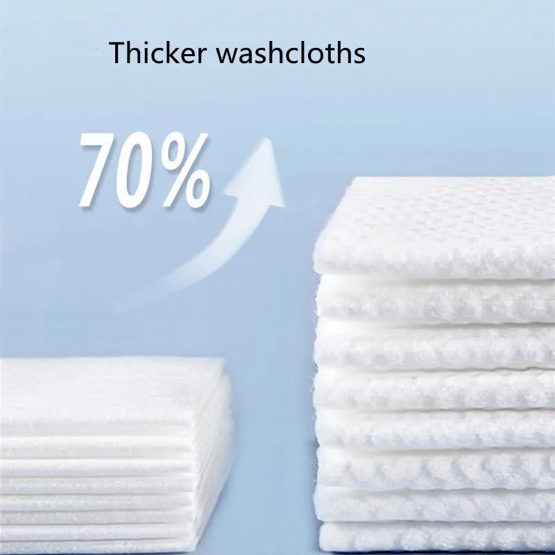 Cotton Towel, 100PCS Disposable Non-woven Face Cleaning Towel