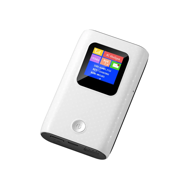 

MF905C 4G Portable WiFi LTE Nano Sim Card Router with Powerbank 6000mAh Mobile Hotspot
