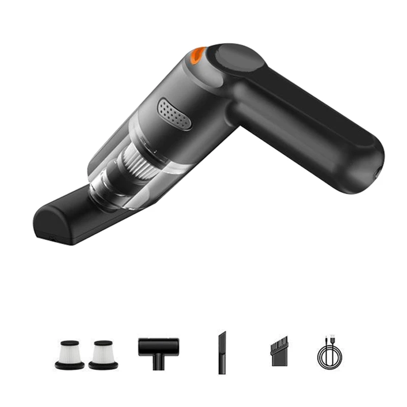

1Set Car Handheld Vacuum 10000PA Suction Wireless Vacuum Cleaner Car Vacuum Cordless Rechargeable Compressed Air Duster