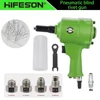 HIFESON Pneumatic Rivet Gun Air Nail Blind Gun Tool Automatic POP Riveters Riveting Tool for 2.4mm 3.2mm 4.0mm 4.8mm 1