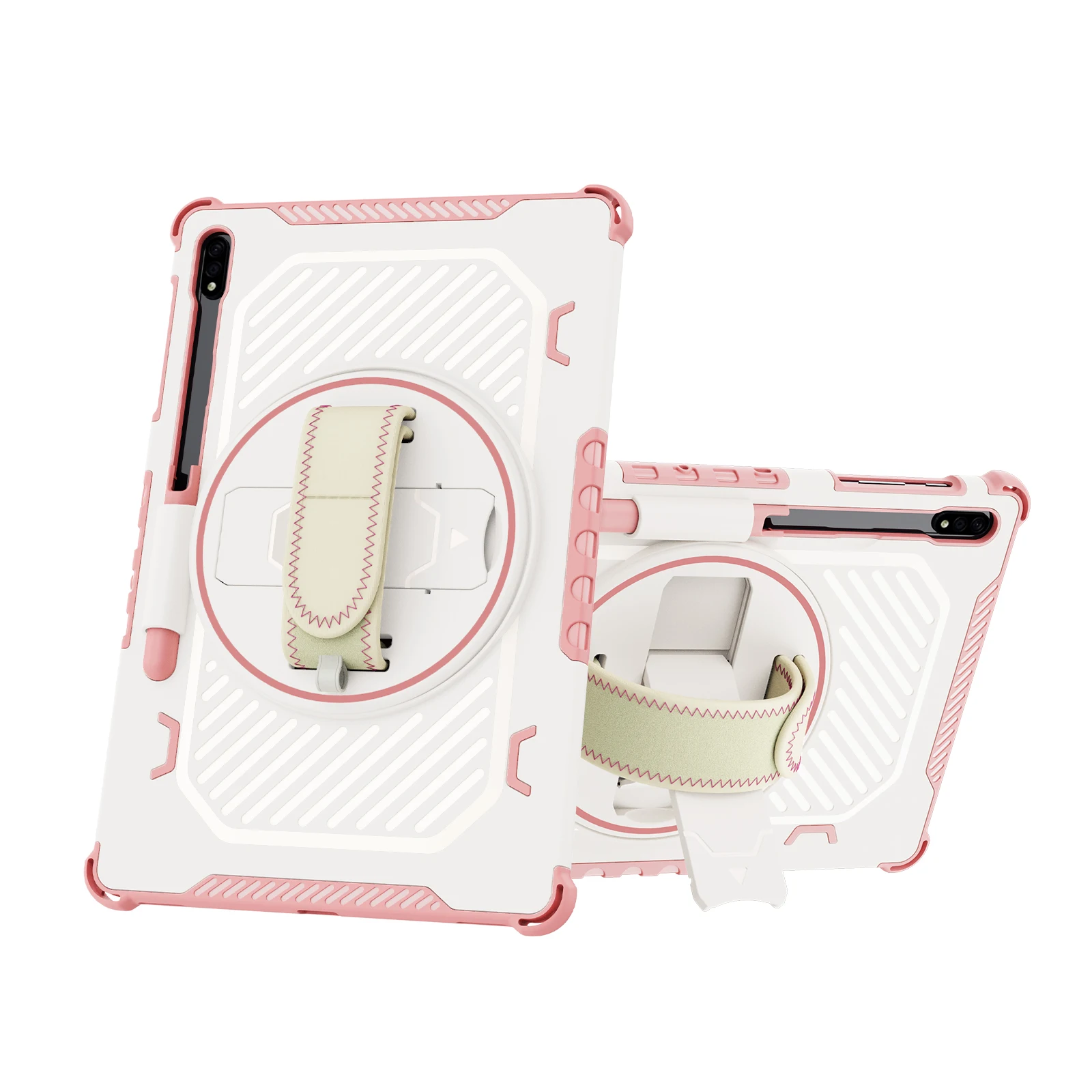 Premium 360° Rotating Heavy Duty Tablet Case, Fits 11-12.4 Inch Devices