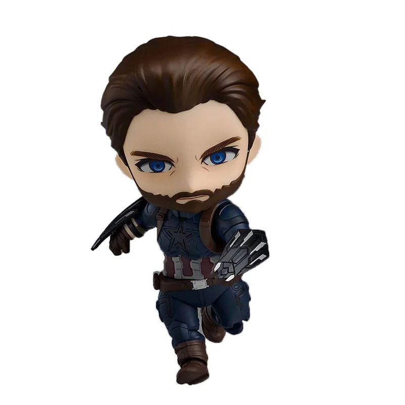

100% Original Good Smile Nendoroid Steve Rogers GSC Avengers：Infinity War Anime Figure Model Collecile Action Toys Gifts