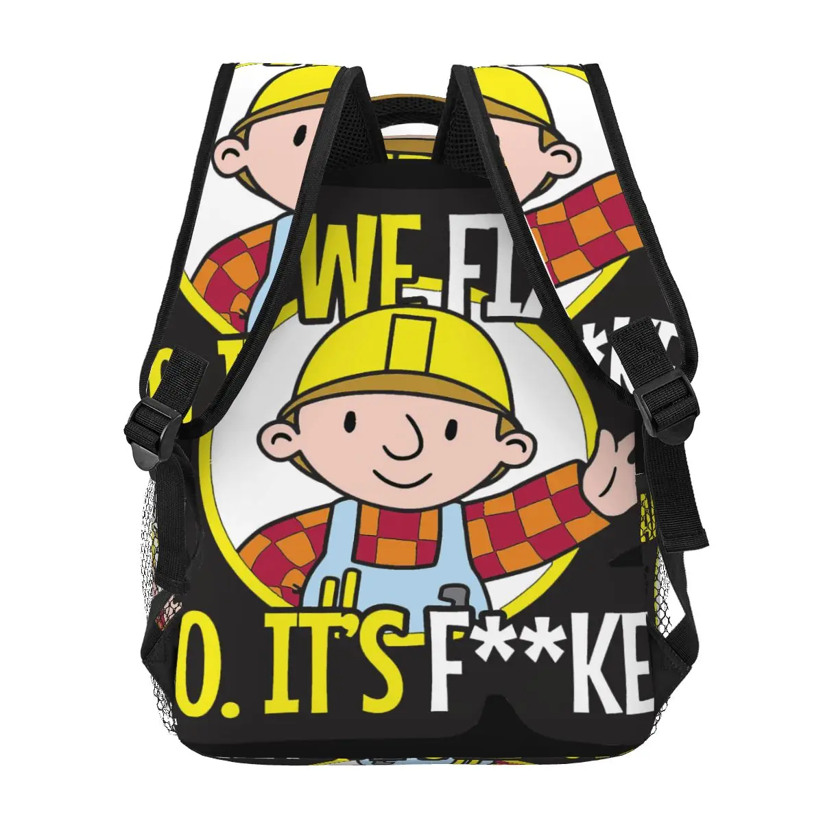 Can We Fix It Casual Backpack Unisex Students Leisure Travel Computer Backpack