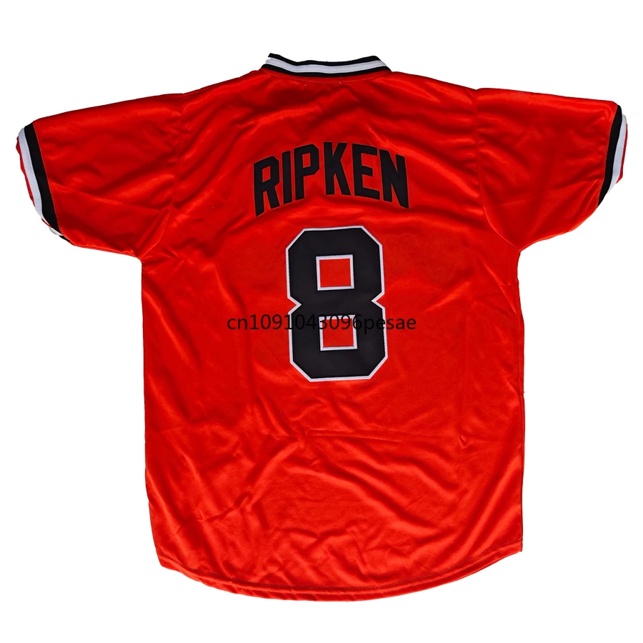 Cal Ripken Jr. Jersey 8 America Baltimore Retro Baseball Jerseys Sport Shirt All Stitched Letters Numbers Us Mens Size M-XXXL