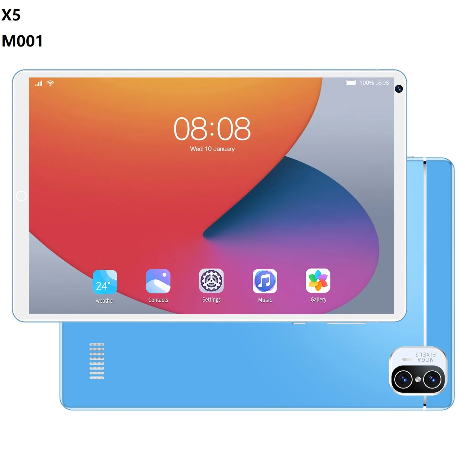 best android tablet 5G Android 12 X5 8.1 Inch 8000mAh 512GB ROM Deca Core 12GB RAM Google Play Office Global Pad Dual SIM GPS 48MP Camera Tablet PC best cheap tablet Tablets