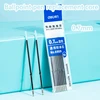 10/20/30Pcs/set 109mm Blue Ink Ballpoint Pen Replacement Core 0.7m Pen Tip Office Stationery Writing Supplies 1