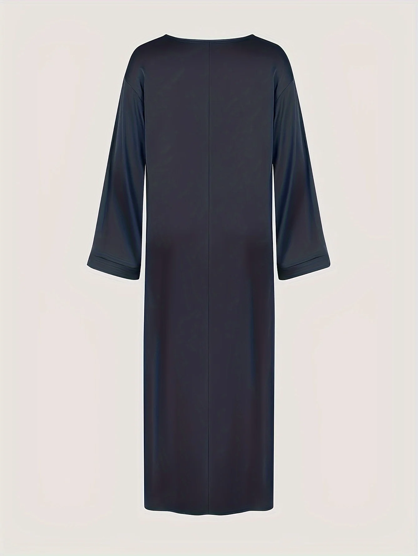 ردية نسائية مغلقة غير رسمية ، بلون واحد ، إذن من ا...