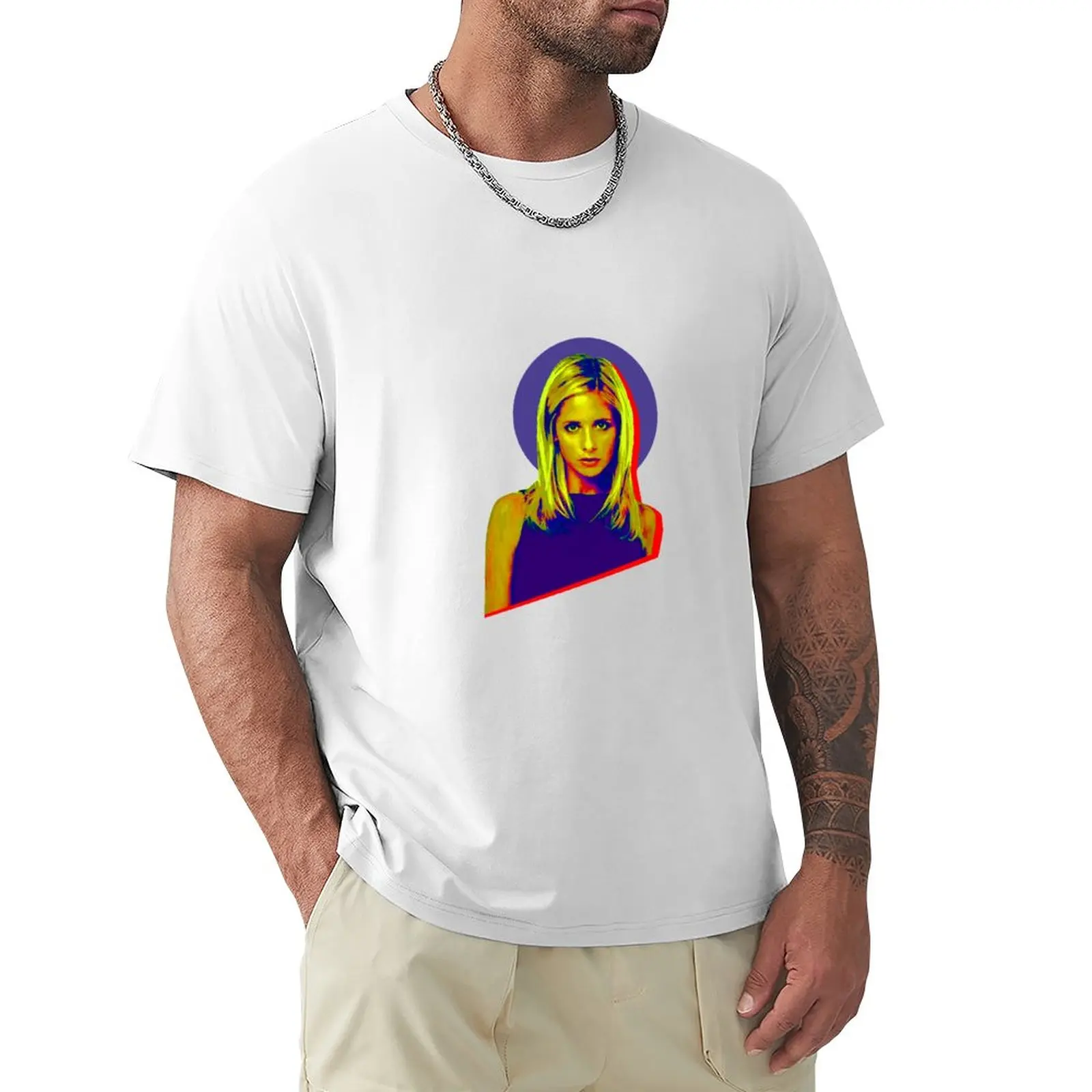 

buffy aesthetic art T-Shirt Blouse customs design your own for a boy heavy weight t shirts for men