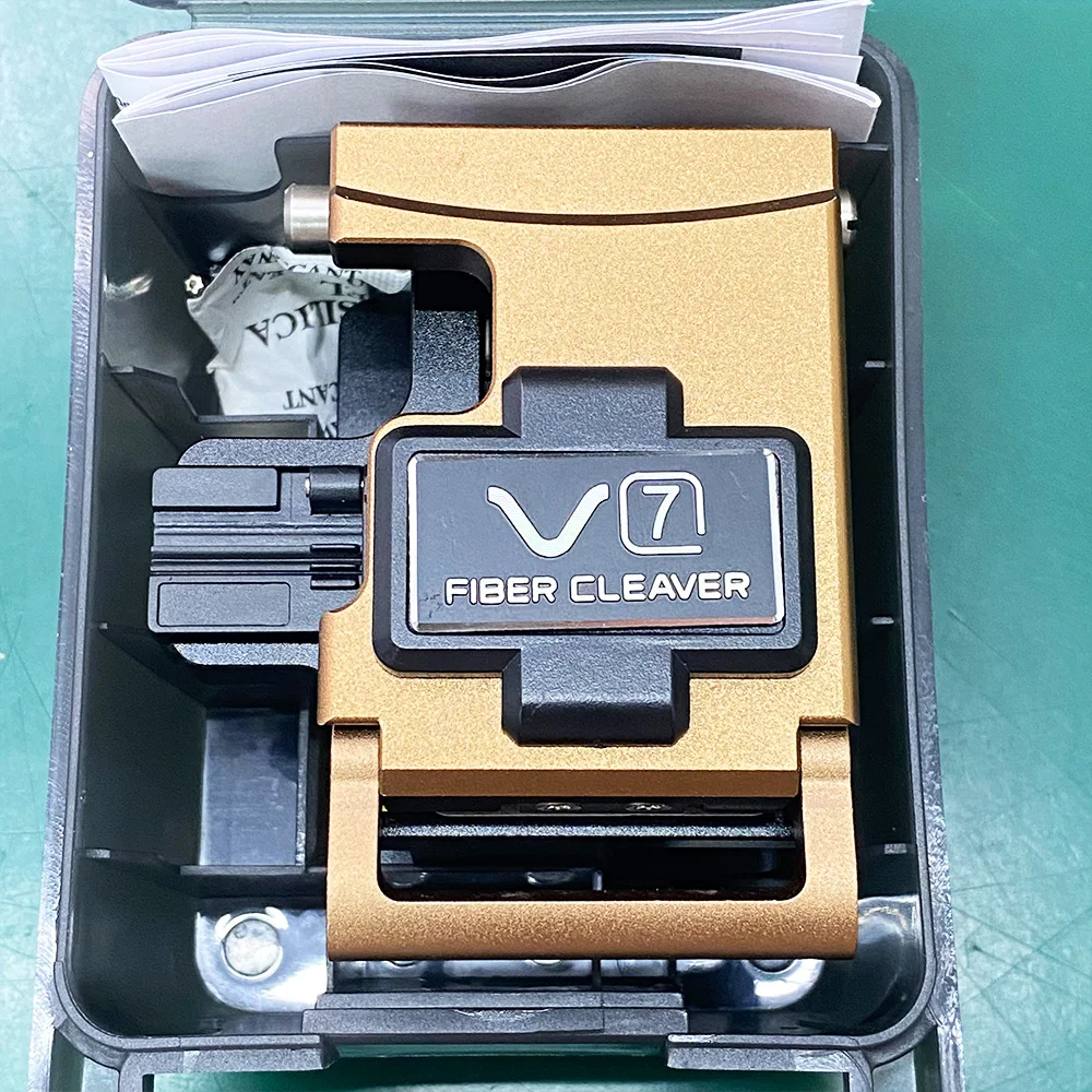 FTTH high-precision V7 fiber optic cutter cutting tool,V7 fiber optic cutter tool for hot melt,