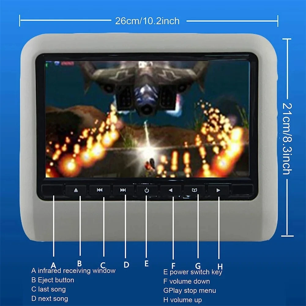 LCD ÷  ӿ FM ۽ű DVD ÷̾ , īƮ  巹Ʈ, mp3, mp4 Ƽ̵ ÷̾, 9 ġ