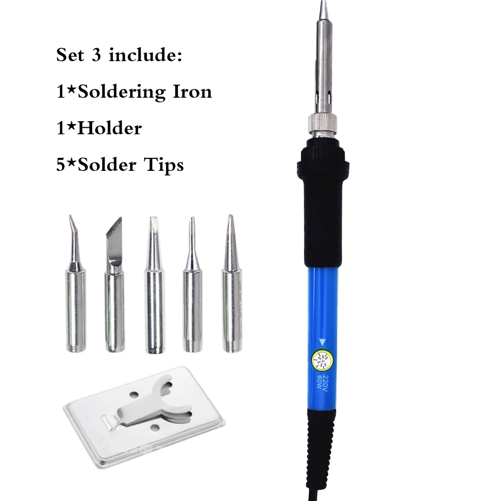 hot stapler plastic repair Electric Soldering Iron EU US Plug Household Adjustable Temperature Soldering Iron Mini Handle Heat Pencil Welding Repair Tools best soldering iron for electronics Welding Equipment