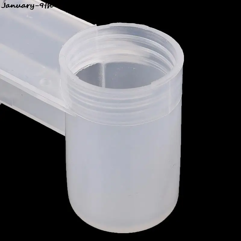 1Pcs Plastic Bird Feeder Clear Water Bottle Drinker Cup for Pigeon Accessories