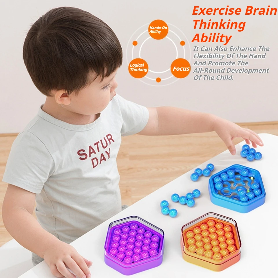 Montessori Puzzle Games For Kids Brain Teaser Puzzles 3d Mind Games To Lmprove Logical Thinking Develop Creativity For Kids Gift 2
