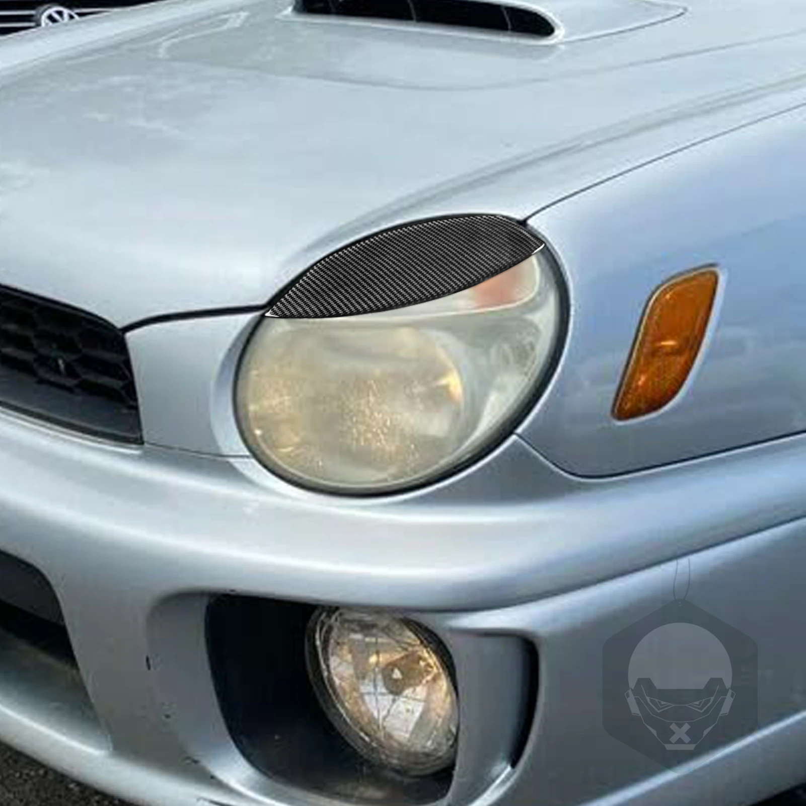 

Автомобильные передние фары для Subaru Impreza WRX STI 2002-2003 из настоящего углеродного волокна