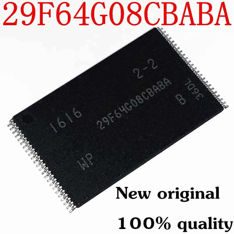

1 шт. новый оригинальный MT29F64G08CBABA 29F64G08CBABA 29F64G08 MT29F64G08CBABAWP:B FLASH TSOP48
