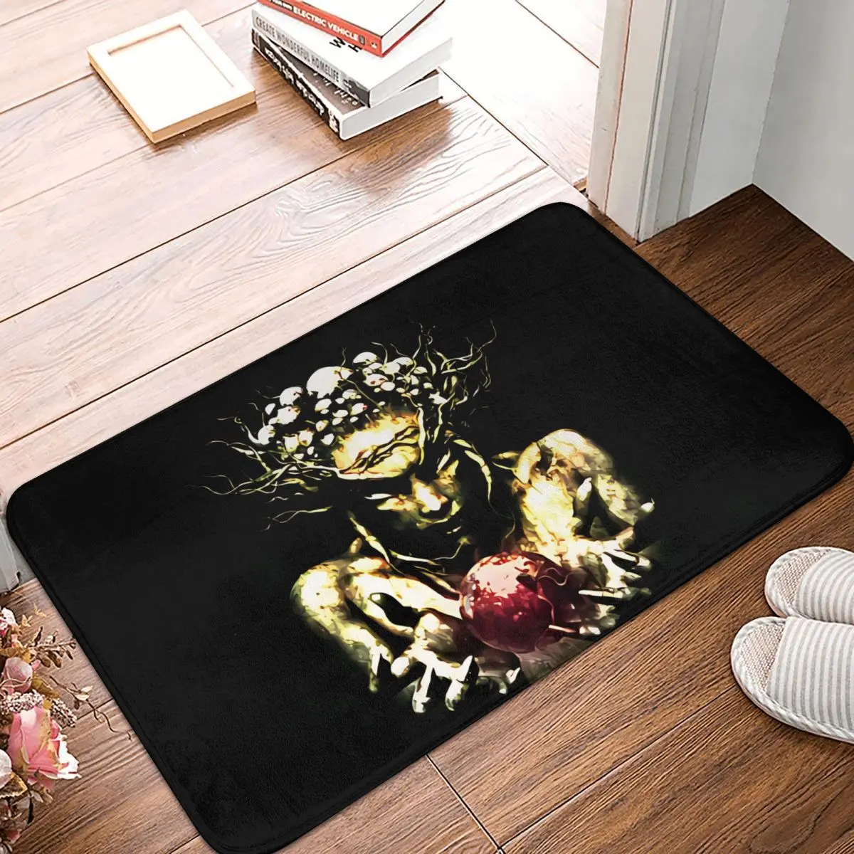 

Mushroom Mushrooms Non-Slip Carpet Infection Monitor Doormat Bedroom Kitchen Mat Entrance Door Decor Rug