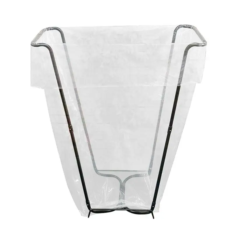 

Trash Bag Holder Garbage Bag Support Stand Metal Frame Metal Garbage Bag Holder For Outdoor Versatile For Leaves Trash Laundry