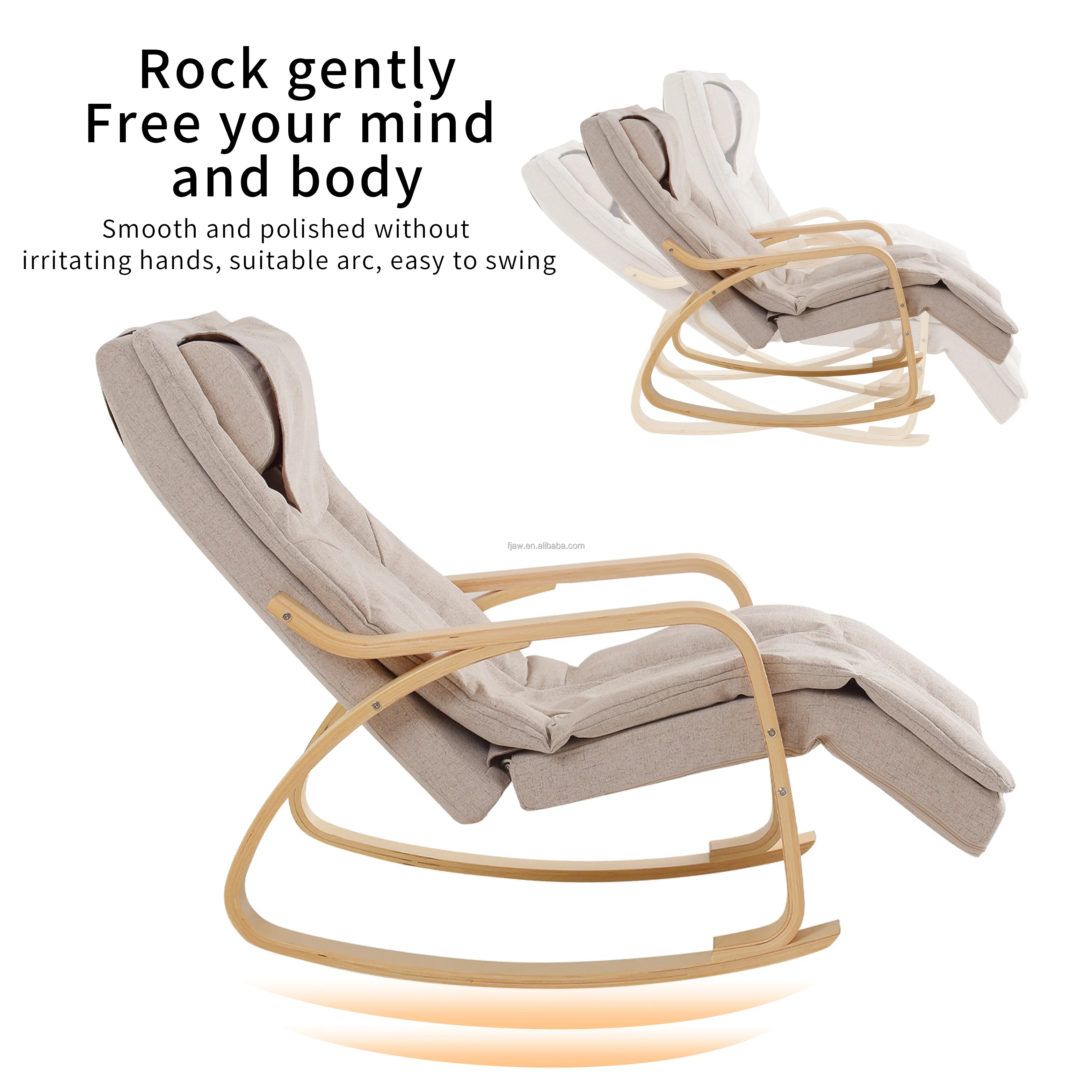 Electric Portable Relaxation Shiatsu Mini Sofa office Rocking Massage Chair 6