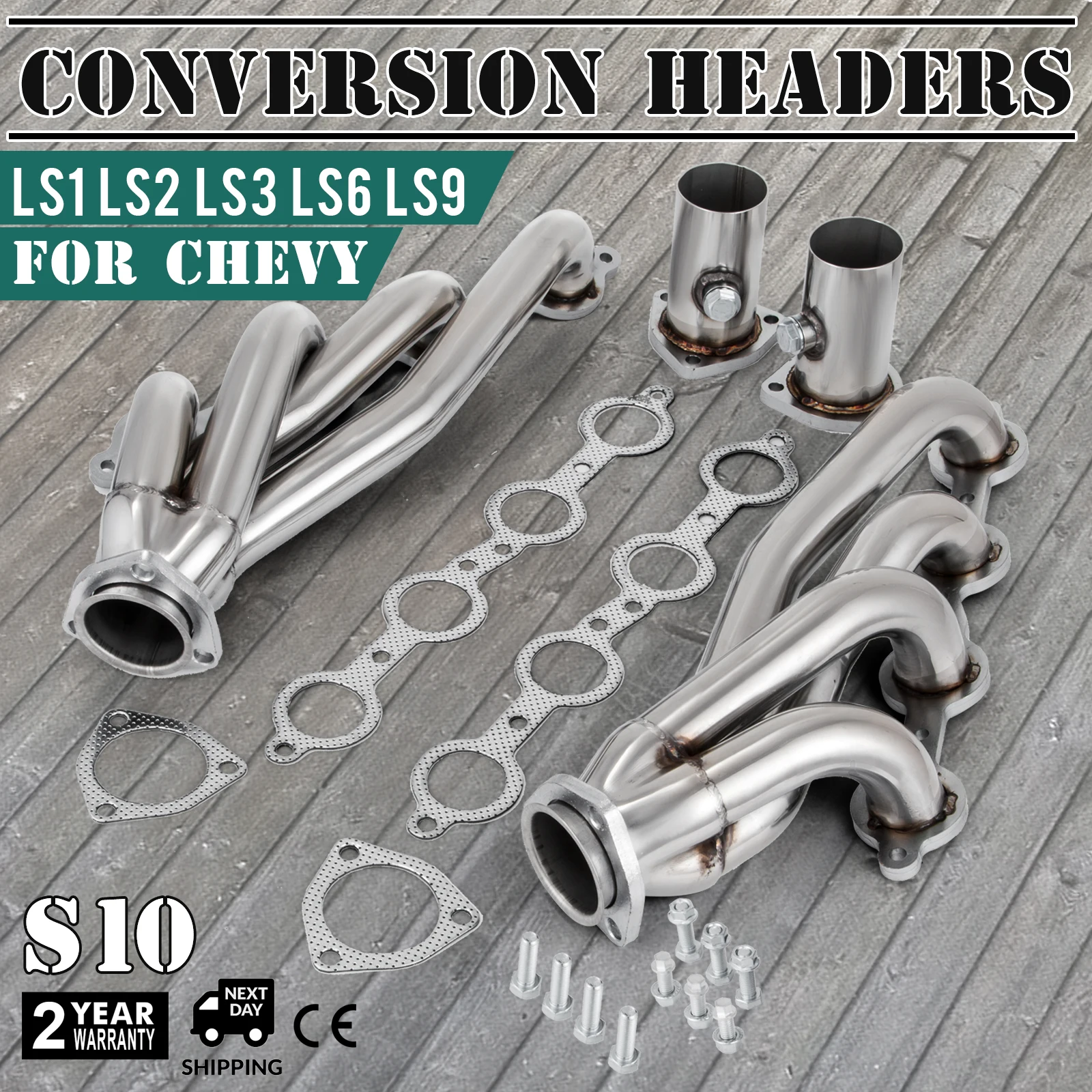 Headers Swap Conversion Para Ls1 Ls2 Ls3 Ls6 Ls7 Chevy4.8