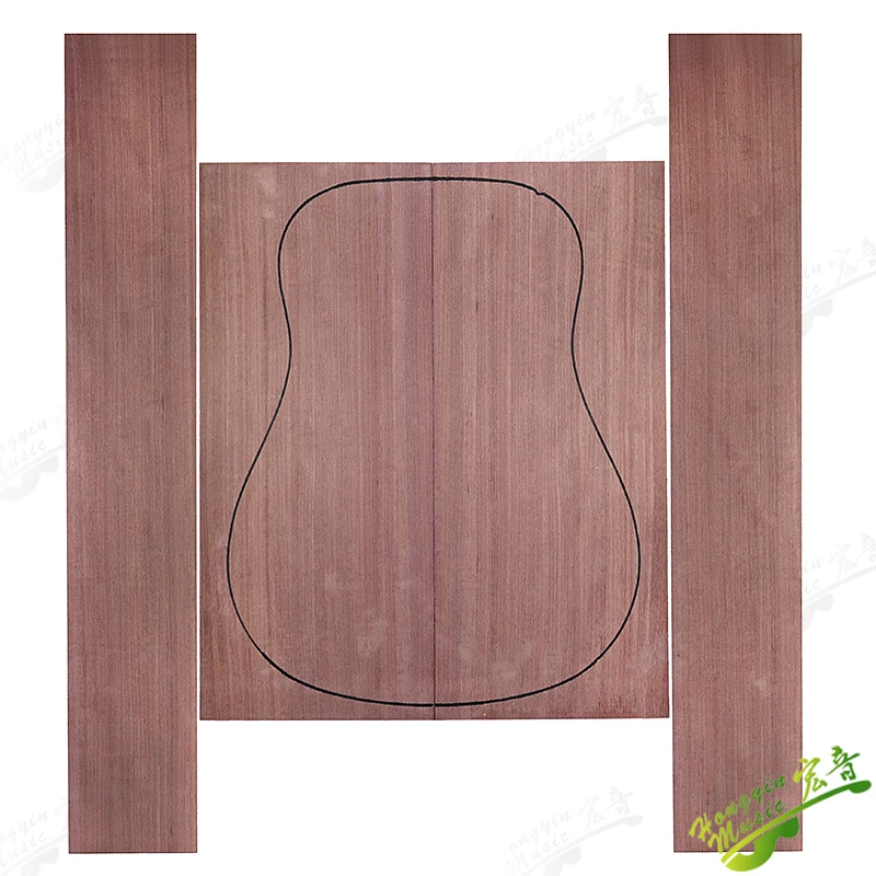 3A purple core wood back board single-board guitar all single back