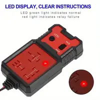 Car Relay Tester Voltage Tester Universal 12V Car Battery Checker Automotive Electronic Relay Tester LED Indicator Light - Image 4
