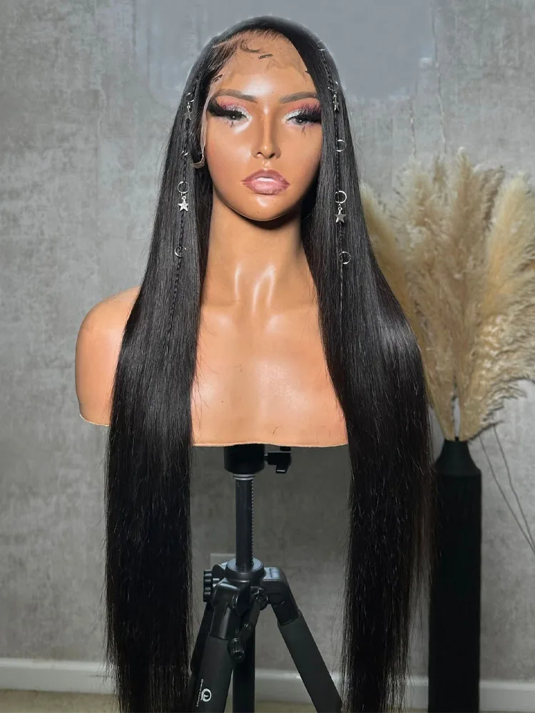13&times;4 Lace Front Wig Straight Human Hair Wigs PrePlucked Transparent 13x6 Lace Frontal Wigs 4X4 Closure Women lace front wig human hair wigs 360 lace wig