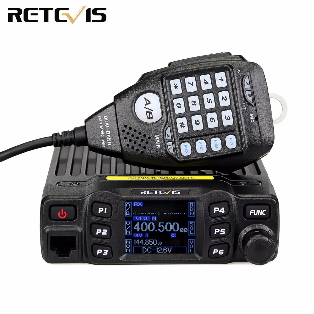 Retevis RT95 Rádios de Carro Radio Comunicador Carro Profissional Longo Alcance Radio Amador Longo Alcance Rafio Comunicador VHF UHF Retorno Sem Fio Longa Distância Autoradio 25W