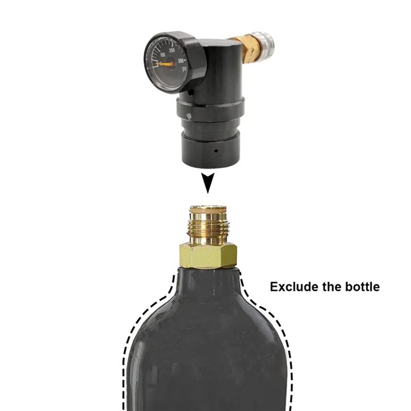 공기 조절기 T형 포스터 출력 압력 조절 밸브 40Psi-200Psi G1/2-14 스레드 MR GEN2 조절기-N37R