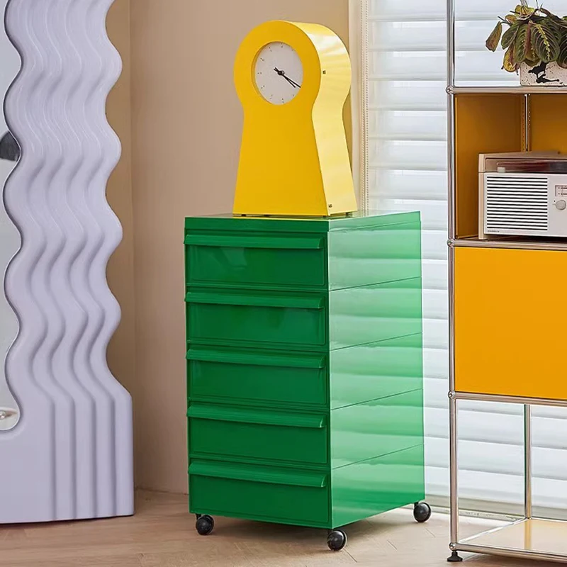 Green Bookcases Magazine Organizer Designer Children Display Living Room Salon Bookshelf Makeup Estanteria Furniture Hallway